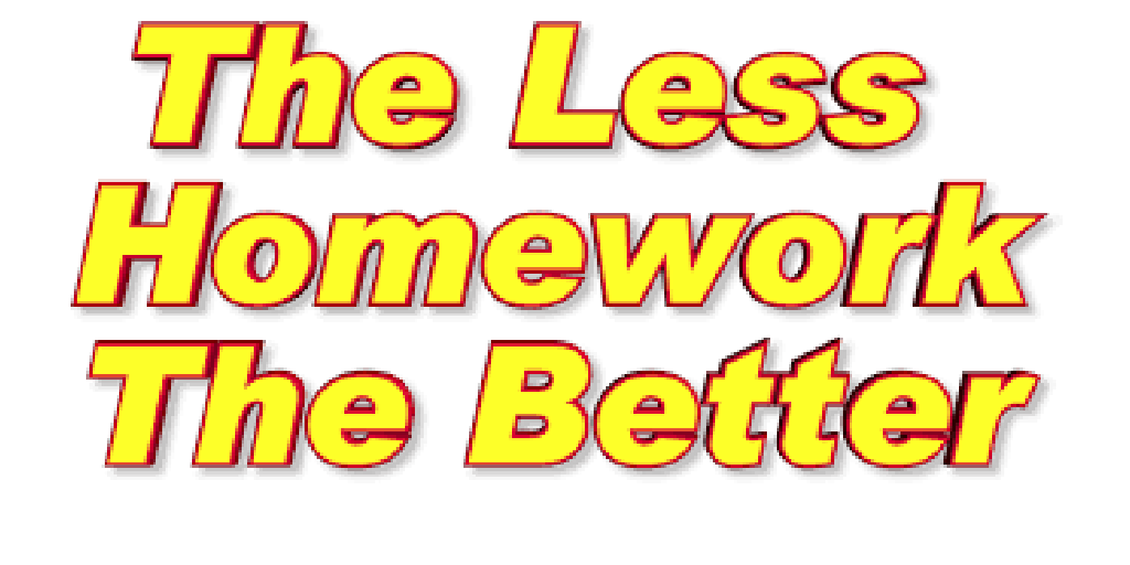 less homework edu