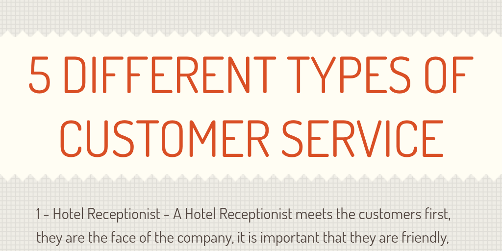 Types Of Customer Service Pdf