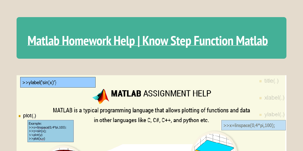 matlab coursework help