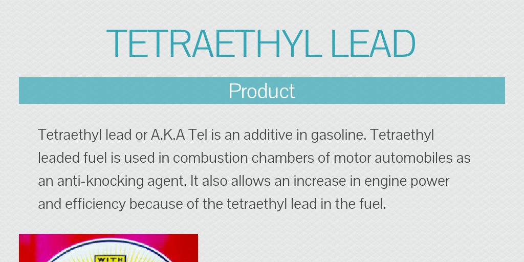 Tetraethyl lead by jl743 Infogram