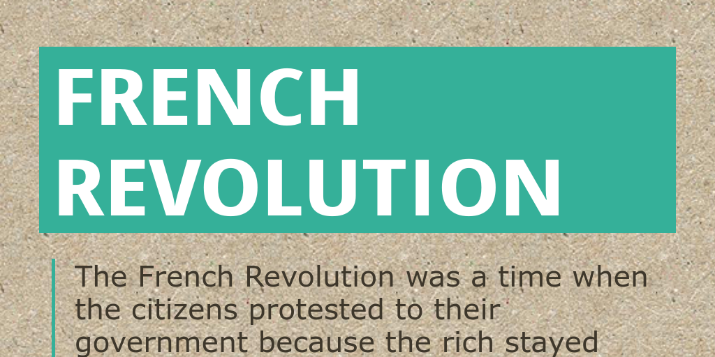 French Revolution by Vincent Zhen Infogram